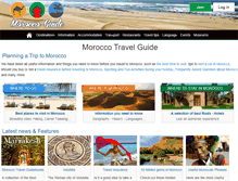 Tablet Screenshot of morocco-guide.com